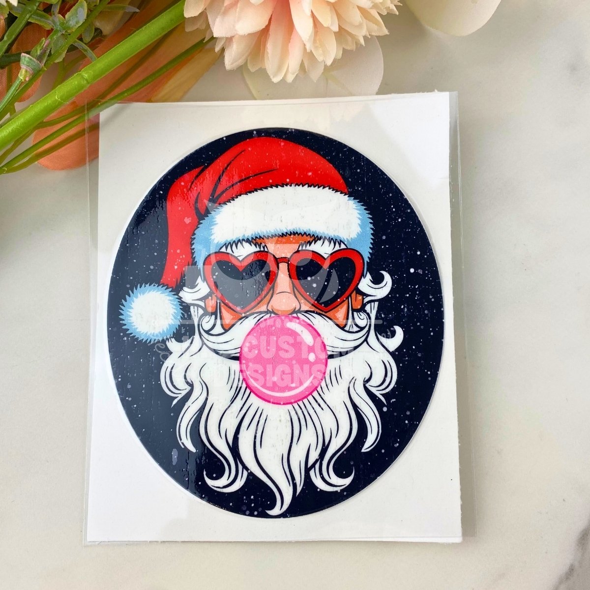 Cool Santa2 | 4" UV DTF Decal