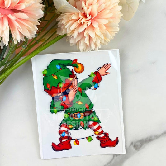 Dancing Elf | 4" UV DTF Decal