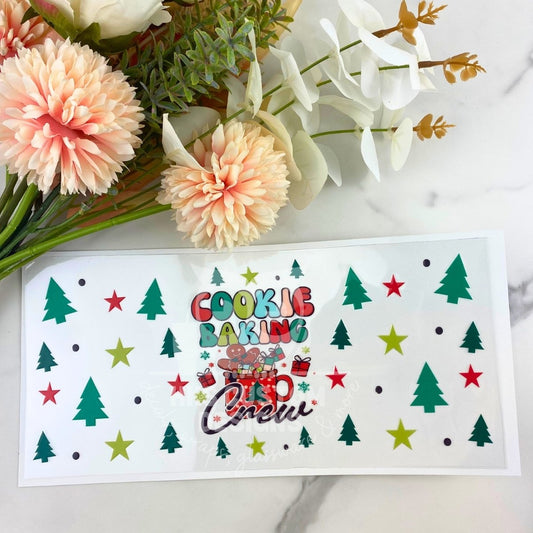 Cookie Baking Crew | 16 oz UV DTF Wrap