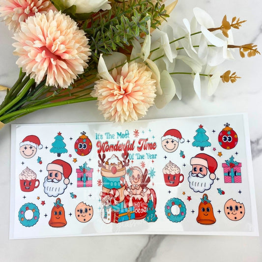 It's the Most Wonderful Time of the Year | 16 oz UV DTF Wrap