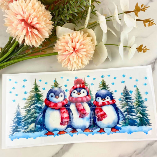 Penguins | 16 oz UV DTF Wrap