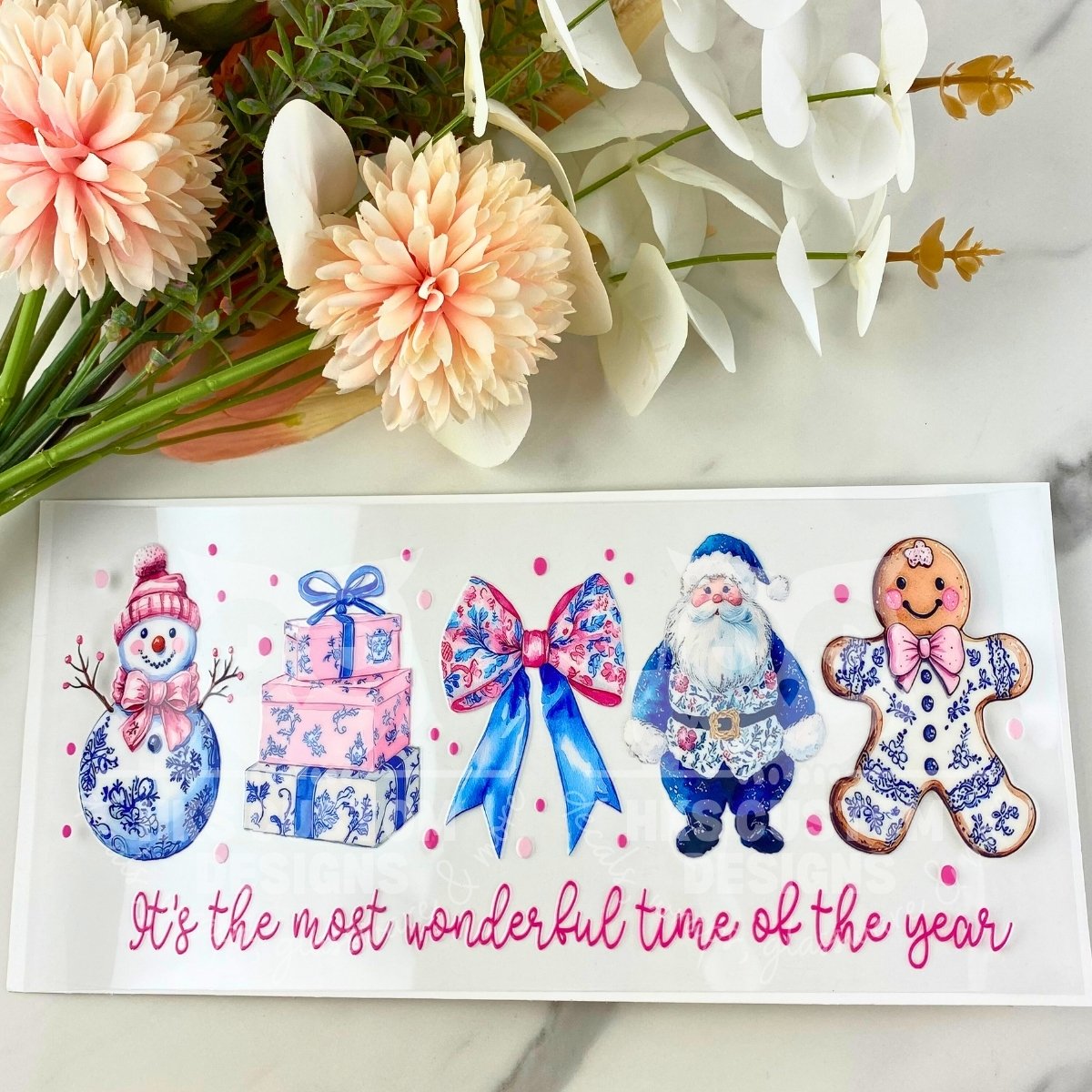Wonderful Time of the Year | 16 oz UV DTF Wrap