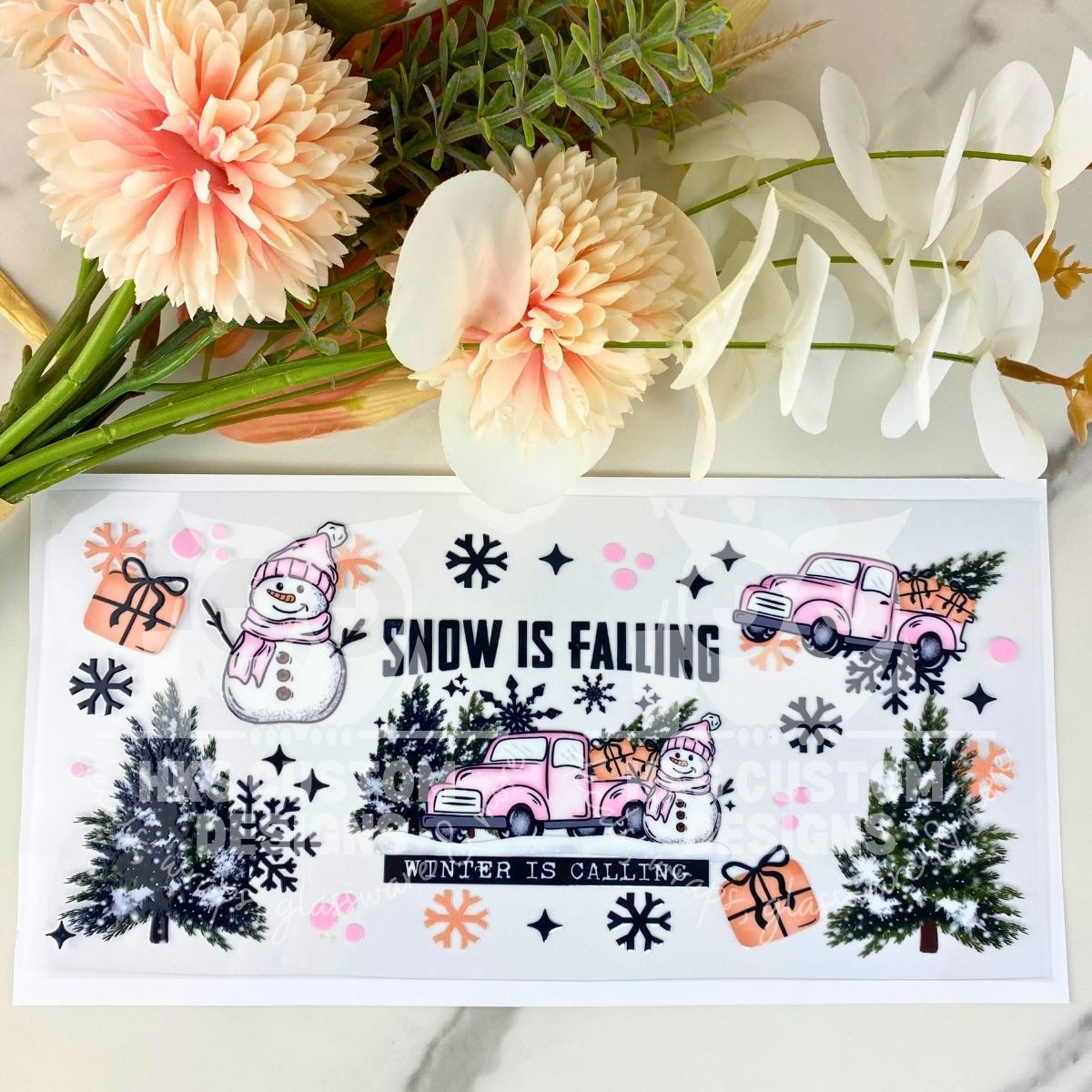 Winter is Calling | 16 oz UV DTF Wrap