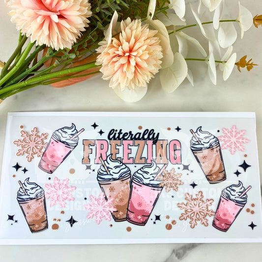 Literally Freezing | 16 oz UV DTF Wrap
