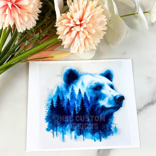 Bear | 4" UV DTF Decal