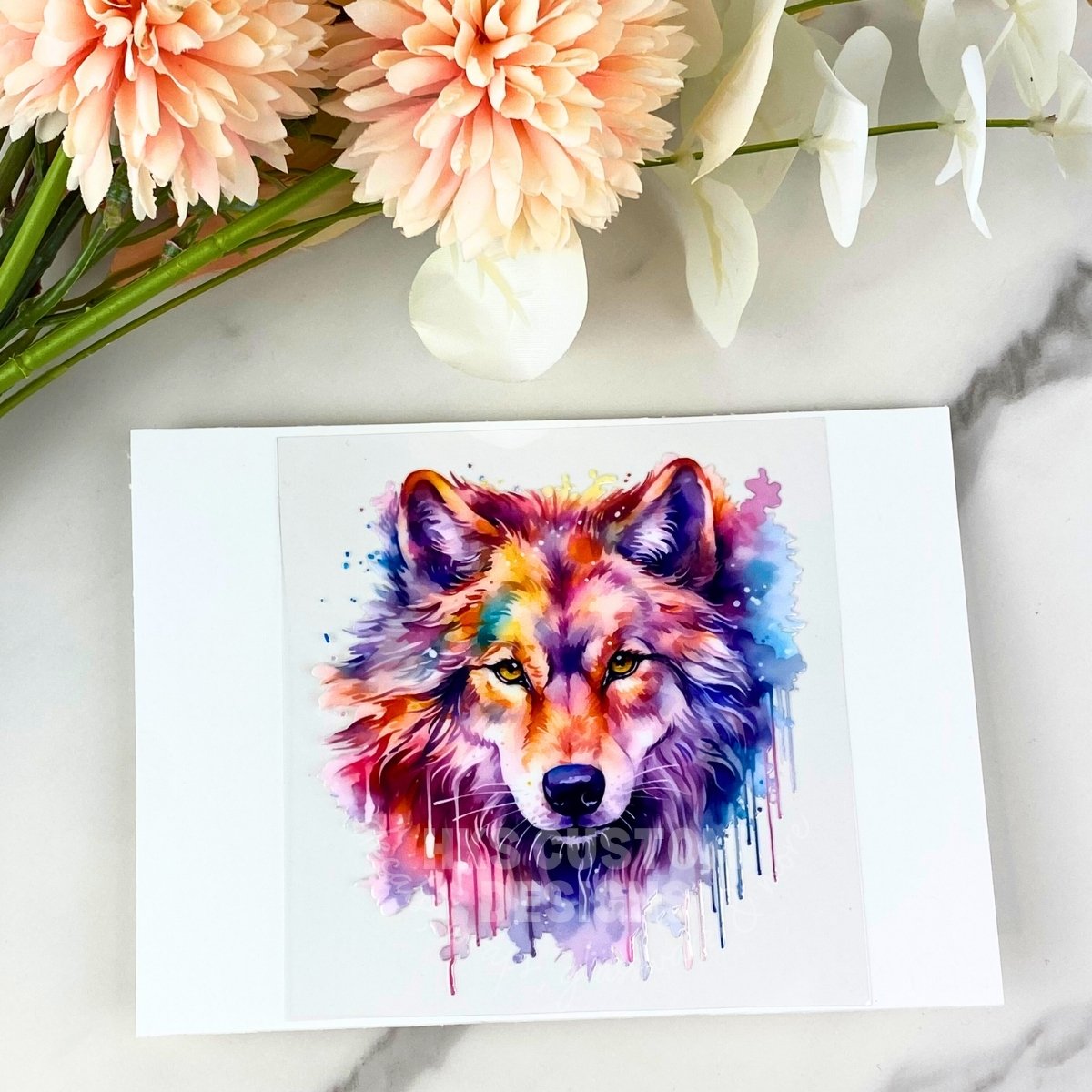 Wolf | 4" UV DTF Decal
