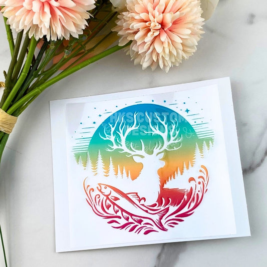 Deer | 4" UV DTF Decal