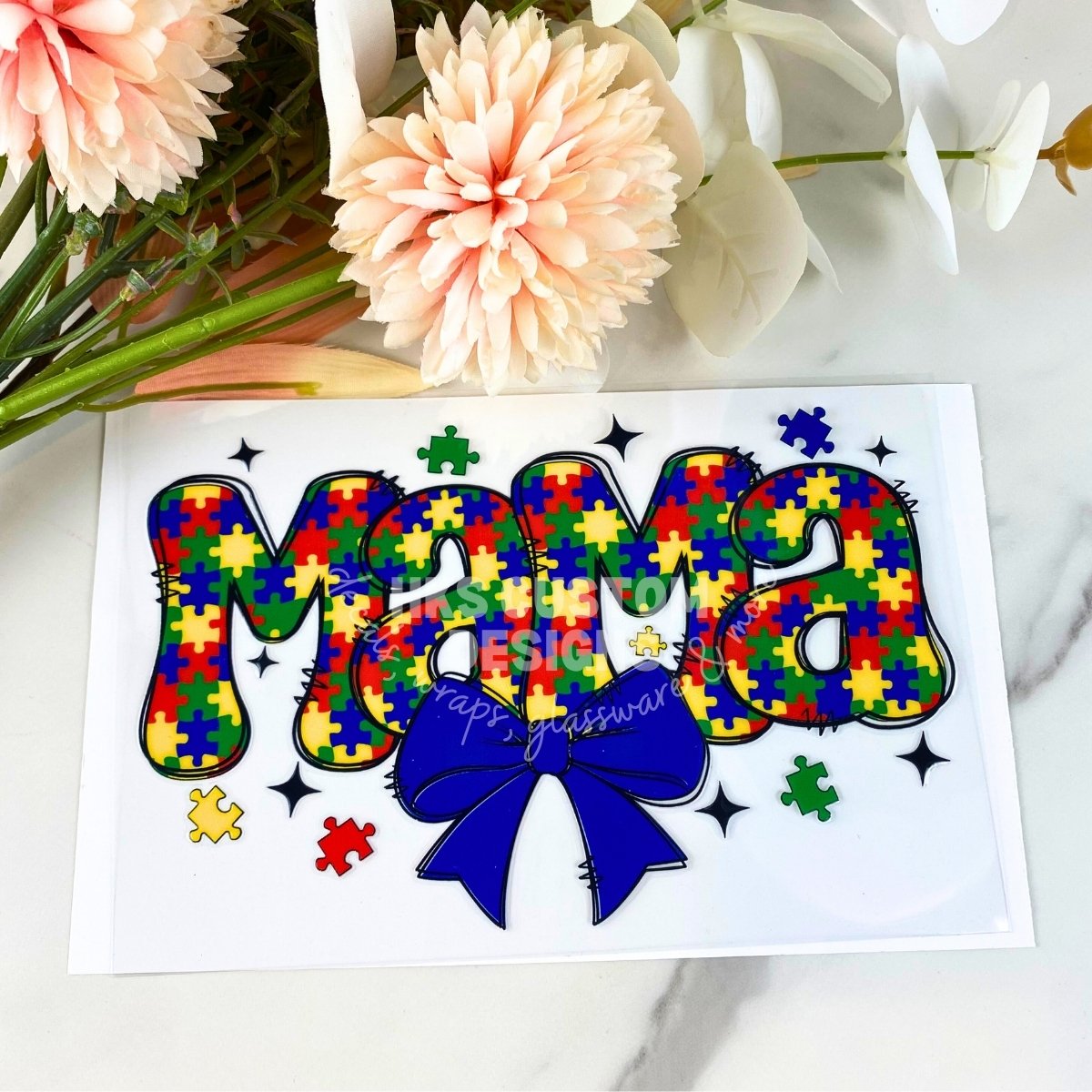 Autism Mama2 | 4" UV DTF Decal