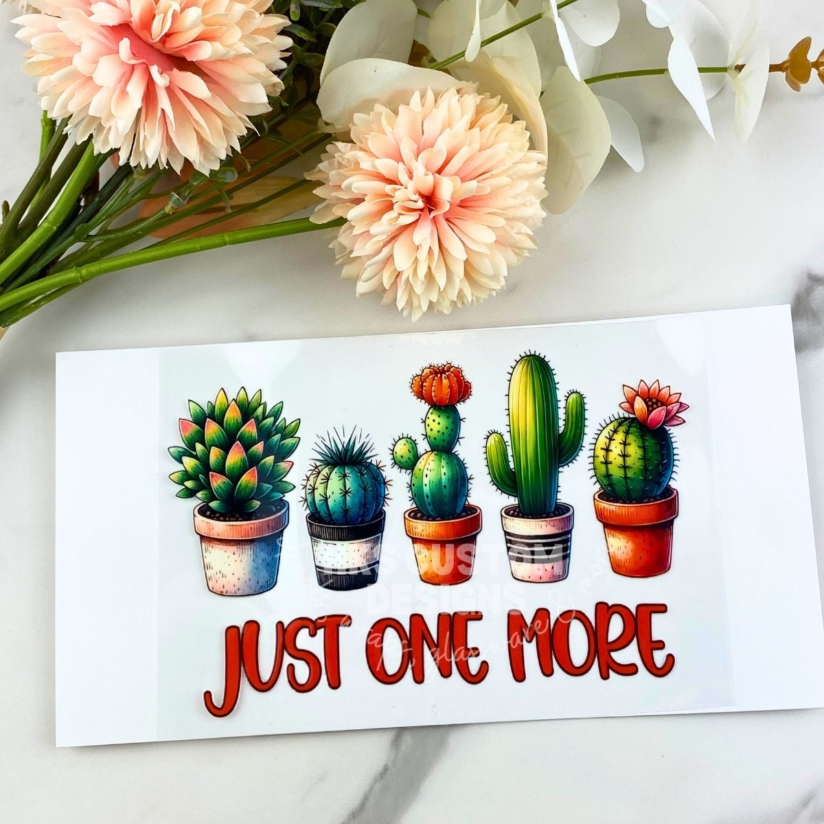 Just one more | 4" UV DTF Decal