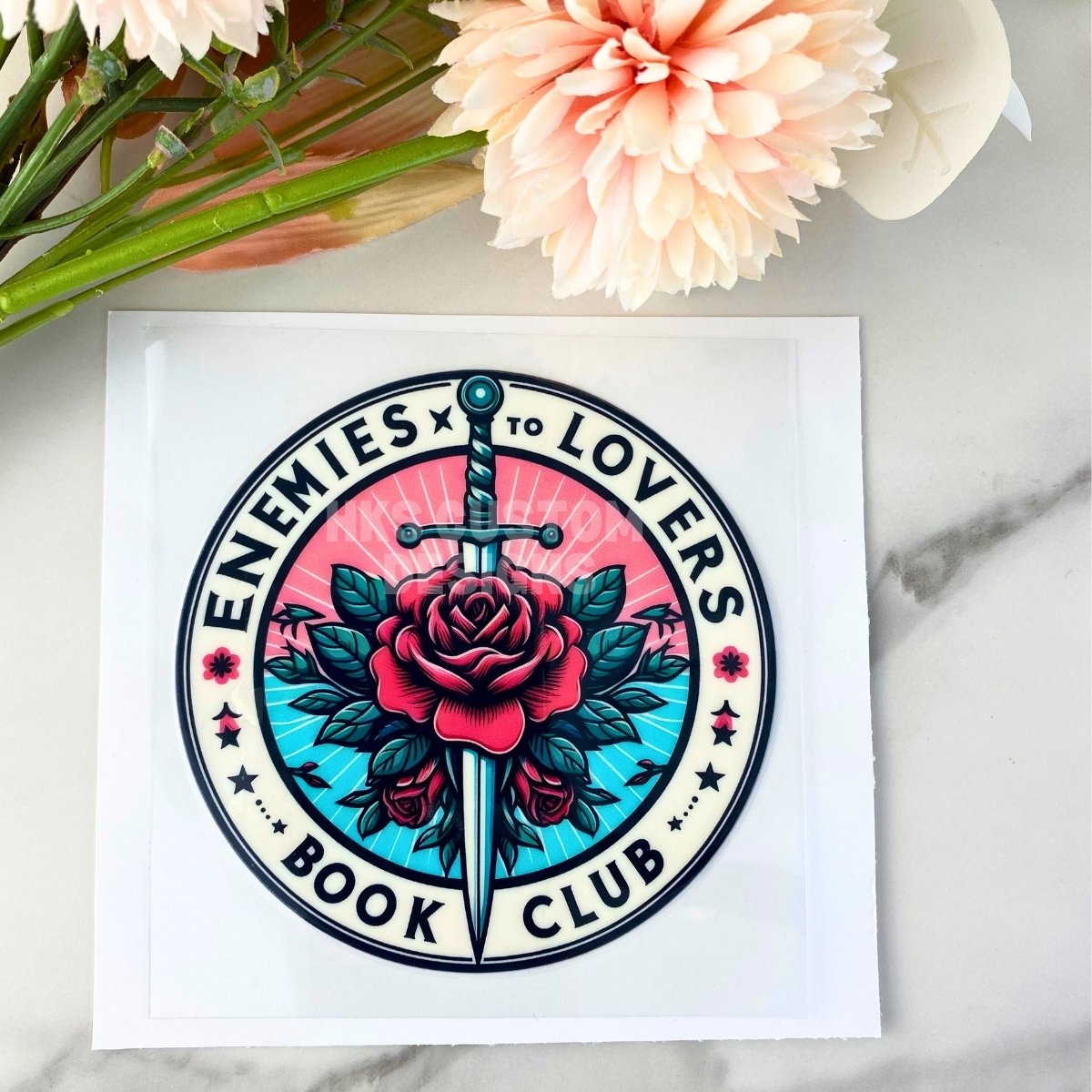 Enemies to Lovers | 4" UV DTF Decal