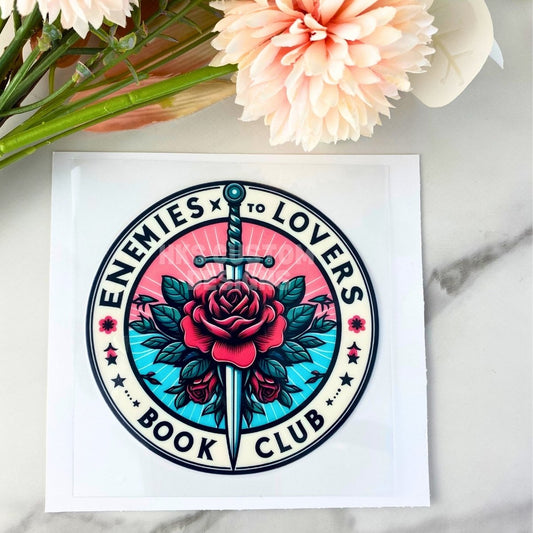 Enemies to Lovers | 4" UV DTF Decal
