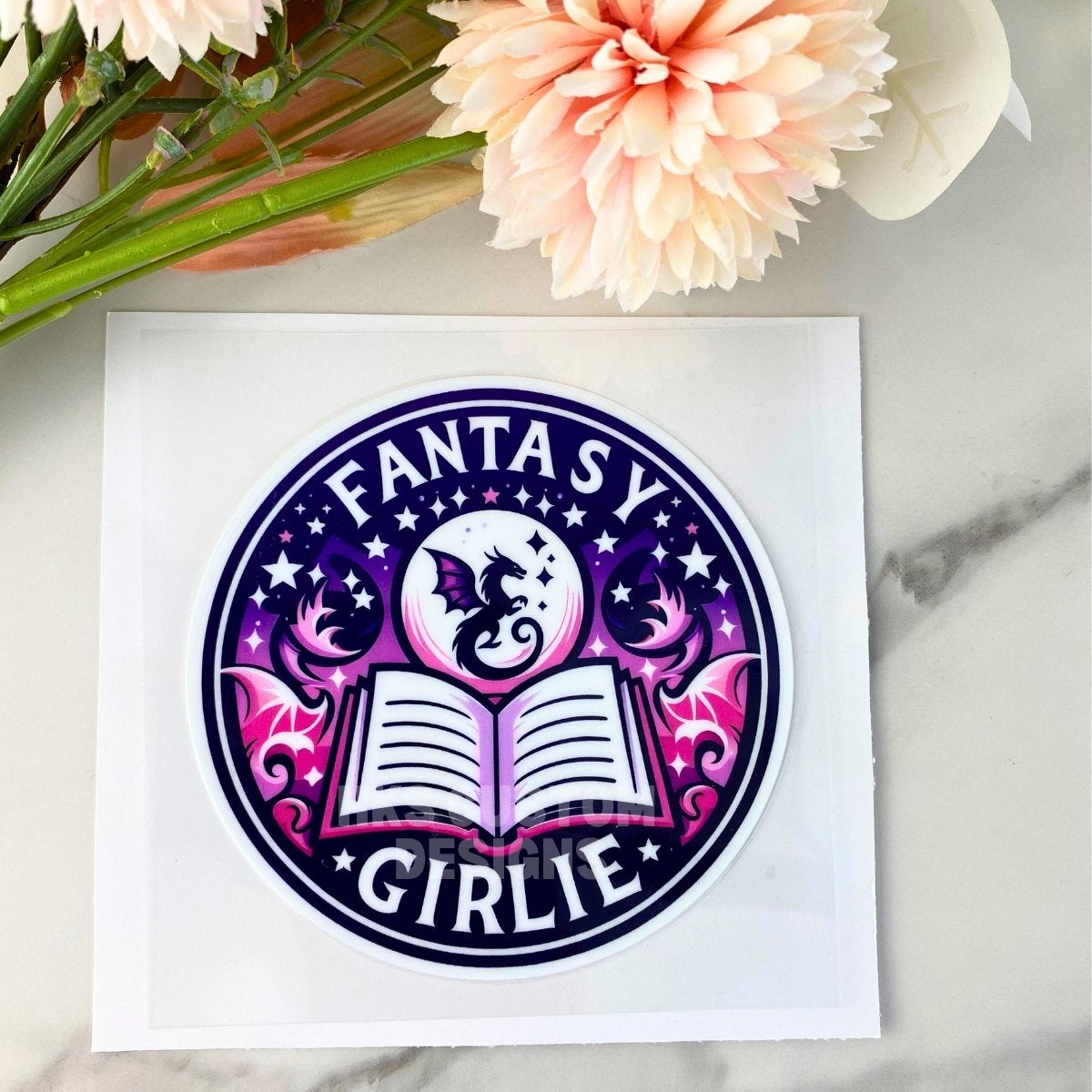 Fantasy Girlie | 4" UV DTF Decal