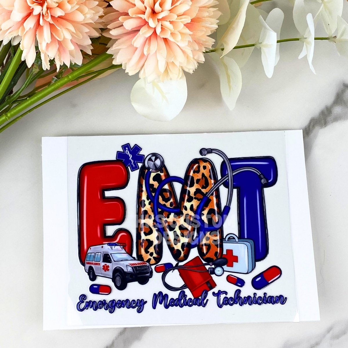 EMT | 4" UV DTF Decal