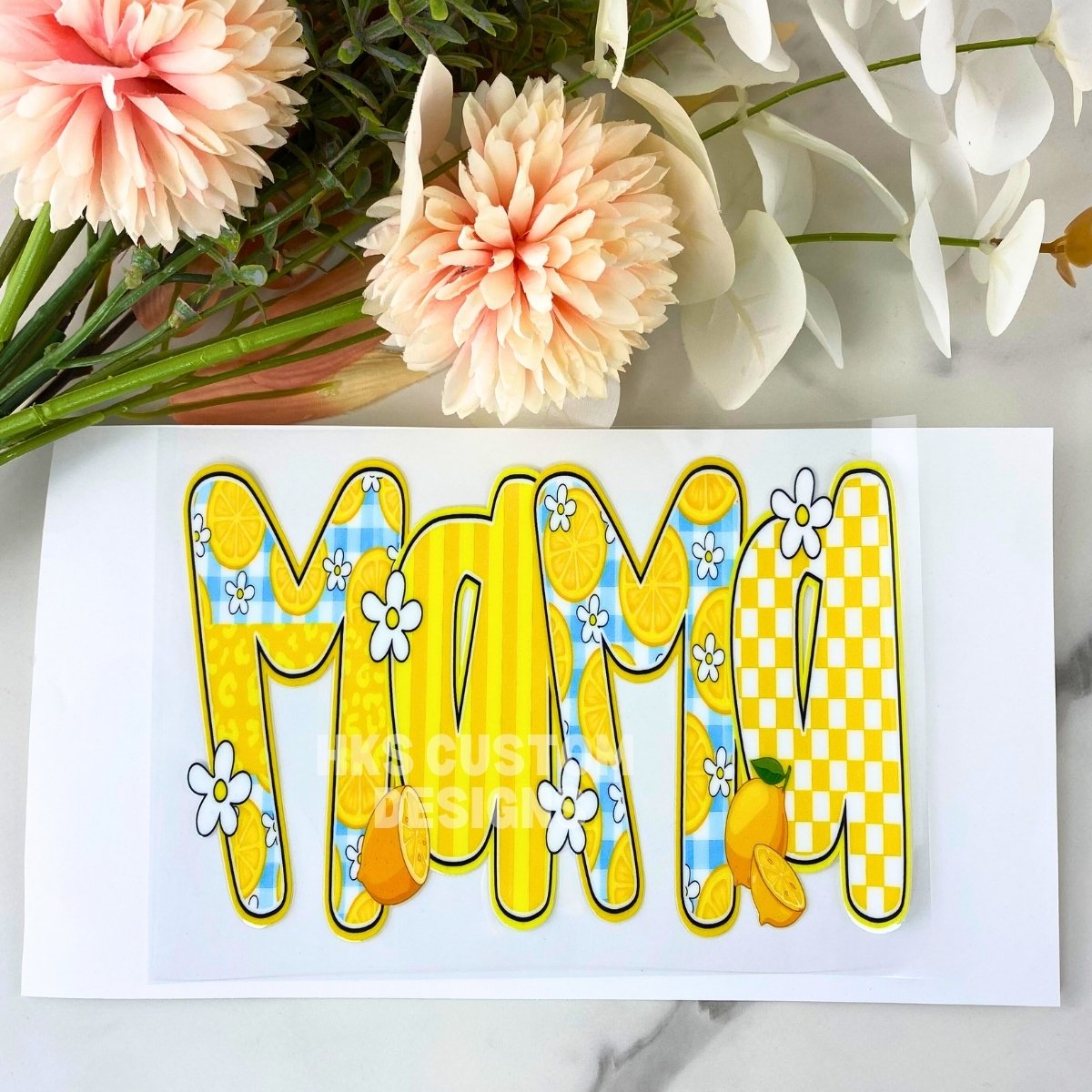 Yellow Mama | 4" UV DTF Decal