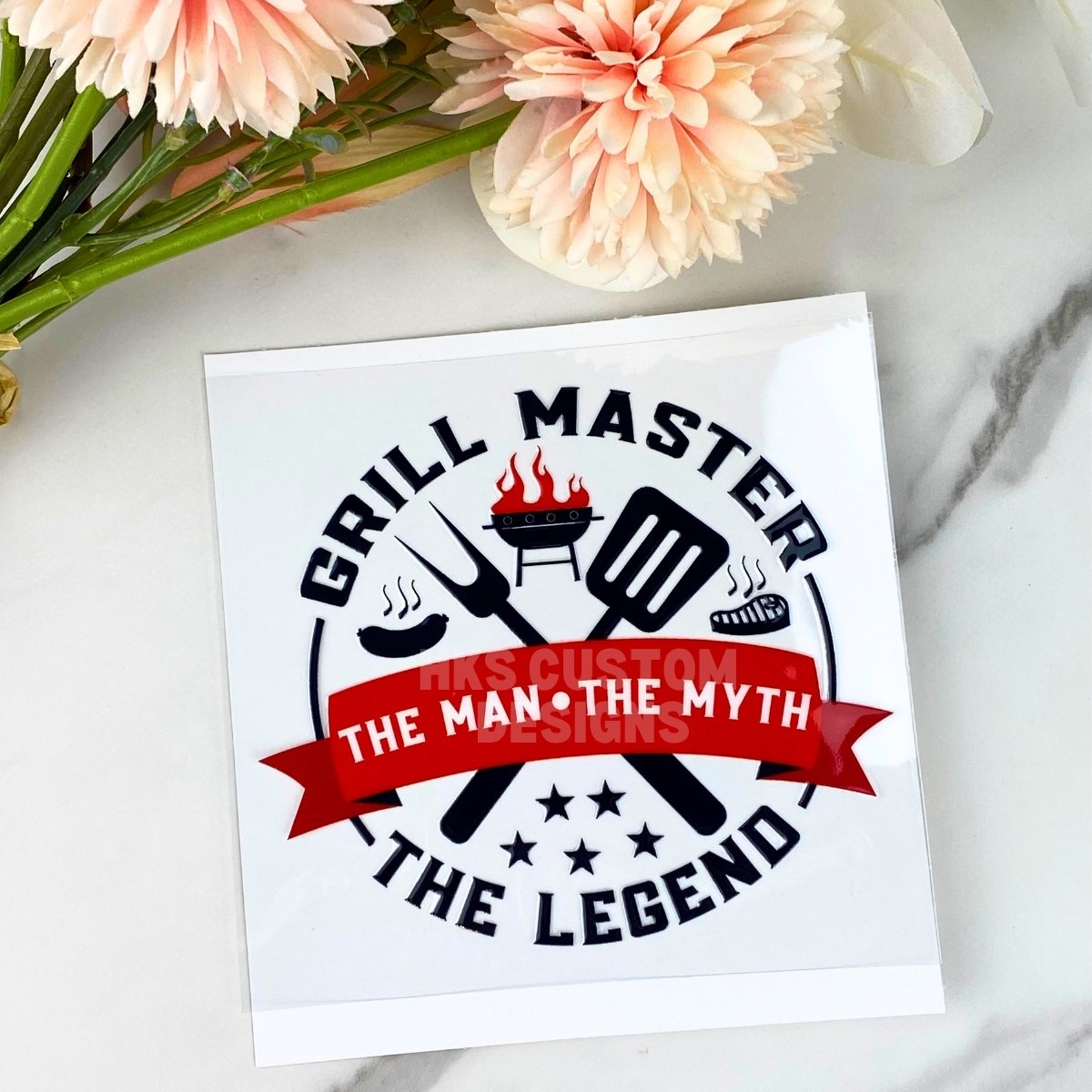 Grill Master | 4" UV DTF Decal