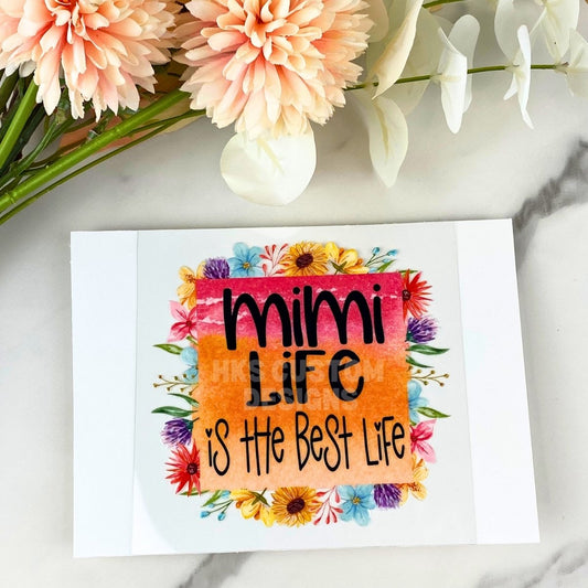 MiMi Life | 4" UV DTF Decal
