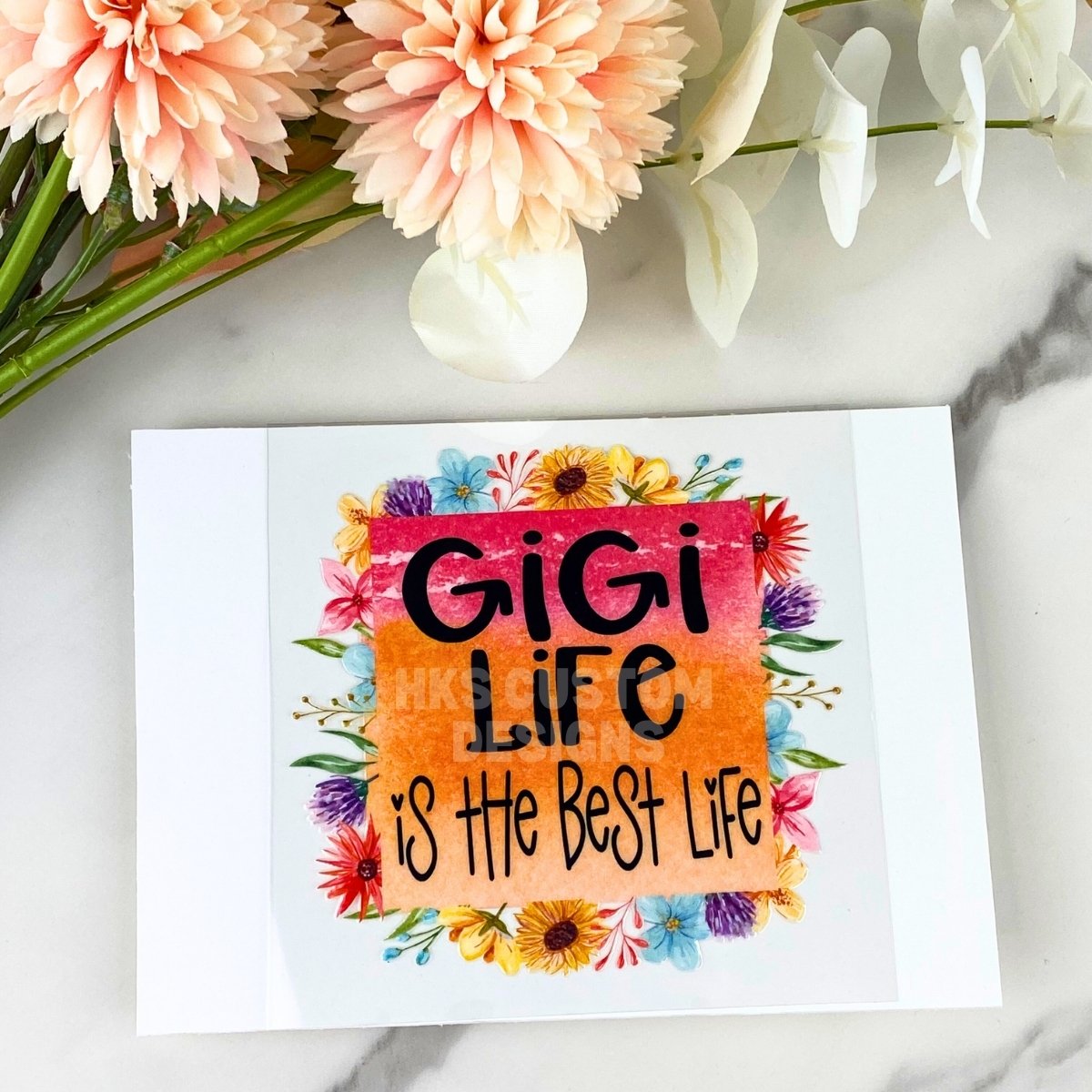 GiGi Life | 4" UV DTF Decal