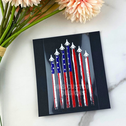 Air Force (flag) | 4" UV DTF Decal