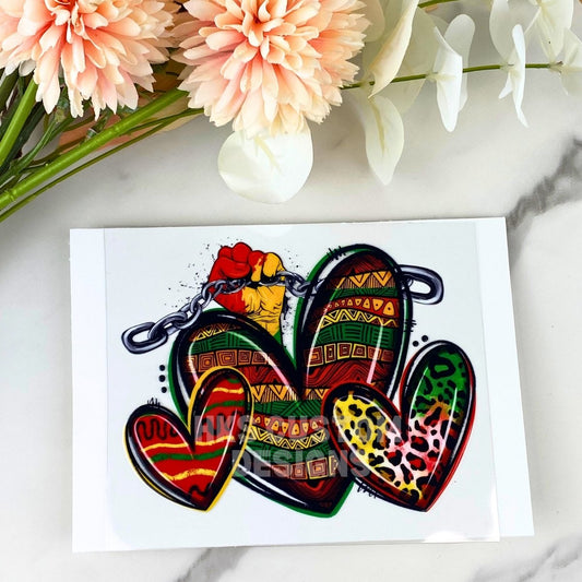 Juneteenth | 4" UV DTF Decal