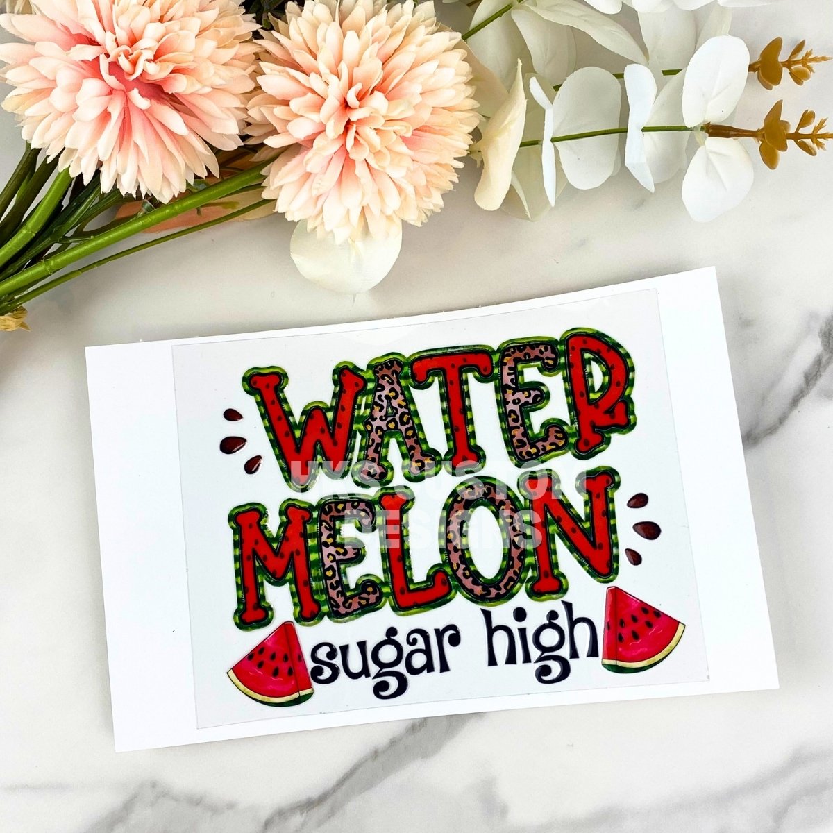 Watermelon Sugar High | 4" UV DTF Decal