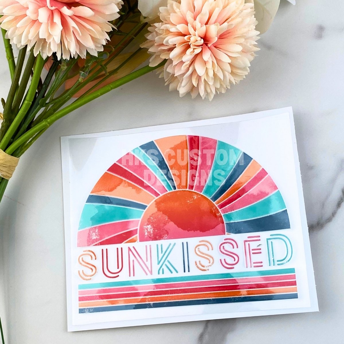 Sunkissed | 4" UV DTF Decal