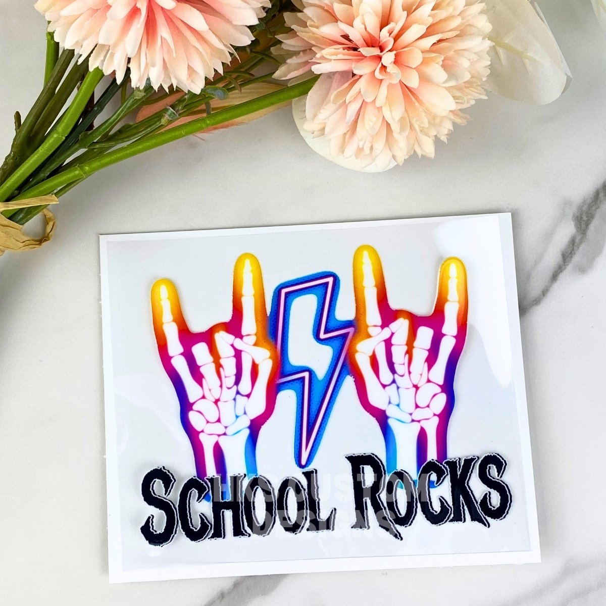 School Rocks | 4" UV DTF Decal