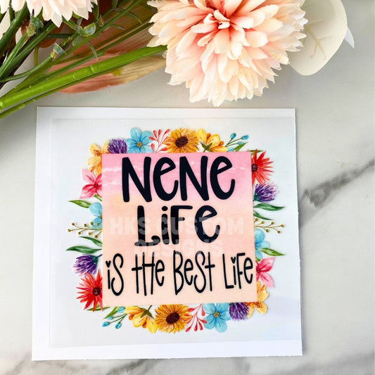NeNe Life | 4" UV DTF Decal