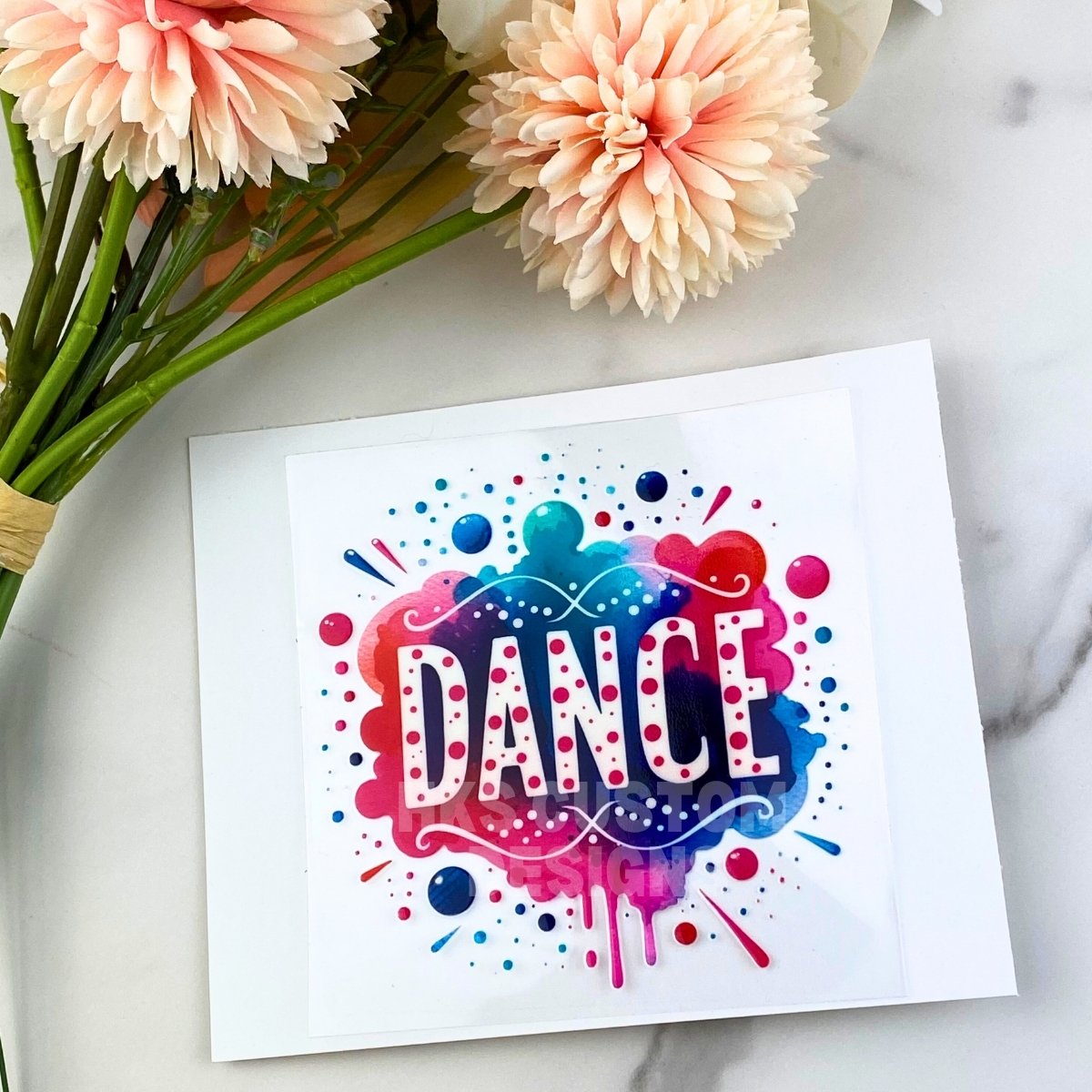 Dance | 4" UV DTF Decal