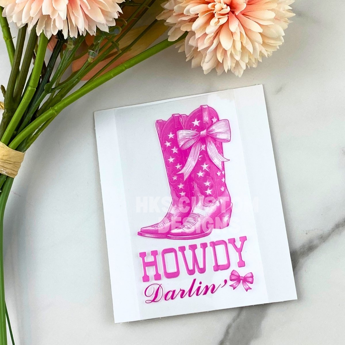Howdy Darlin | 4" UV DTF Decal