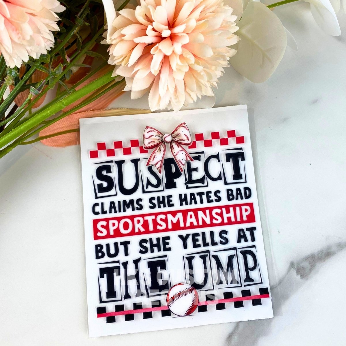 Sportsmanship | 4" UV DTF Decal