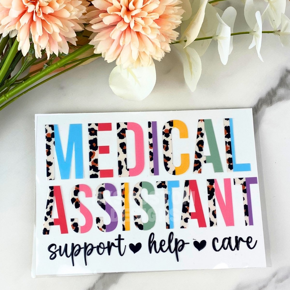 Medical Assistant | 4" UV DTF Decal