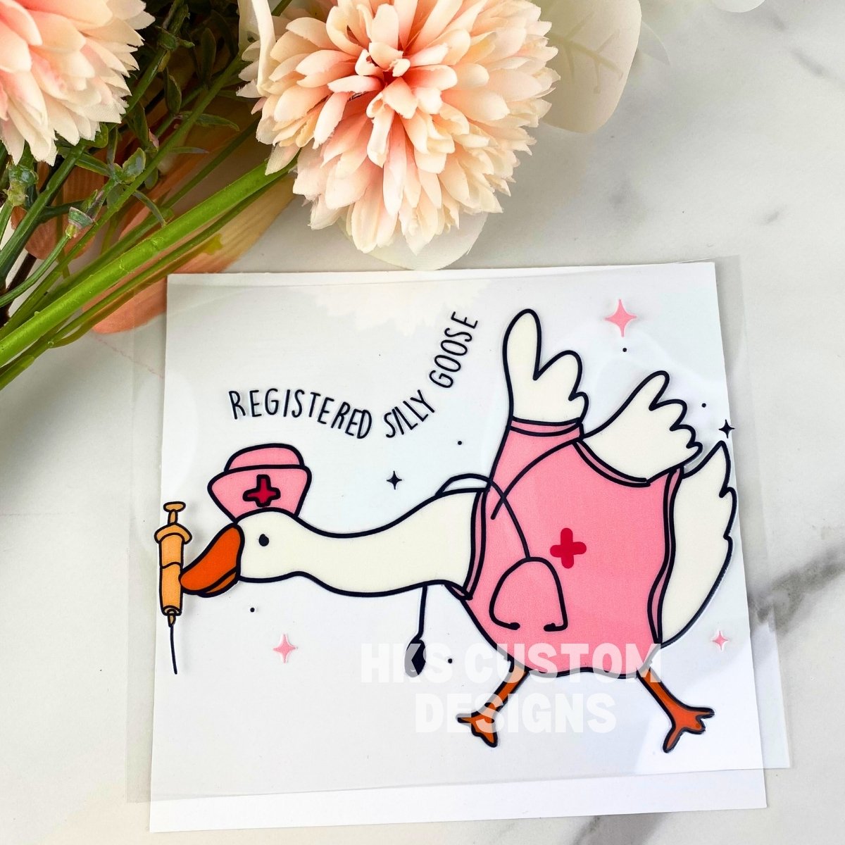 Registered Silly Goose | 4" UV DTF Decal