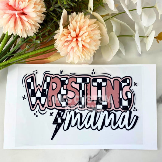 Wrestling Mama | 4" UV DTF Decal