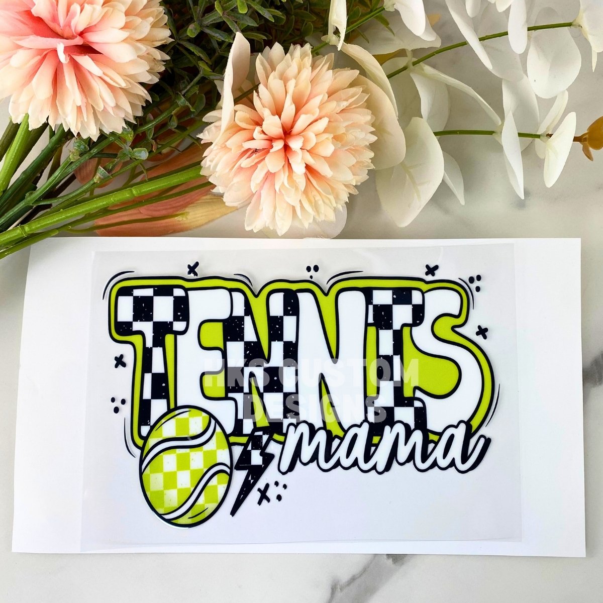 Tennis Mama | 4" UV DTF Decal