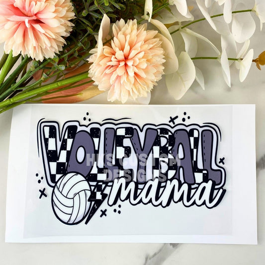 Volleyball Mama | 4" UV DTF Decal