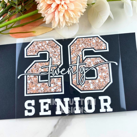 Senior 2026 - 3 | 4" UV DTF Decal