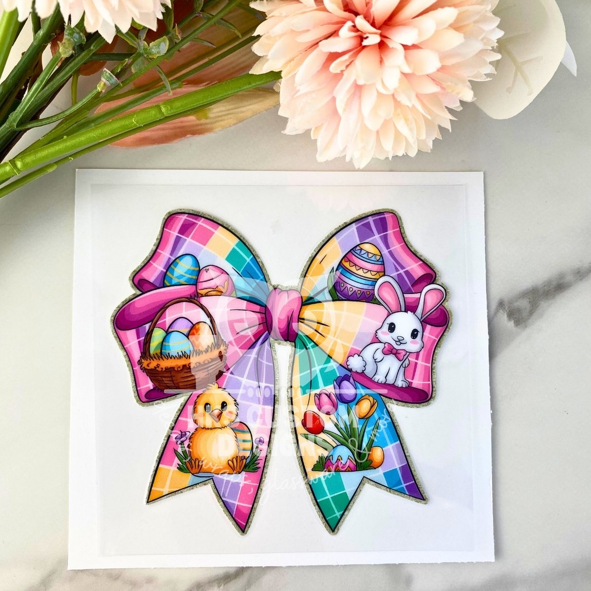 Easter Bow | 4" UV DTF Decal
