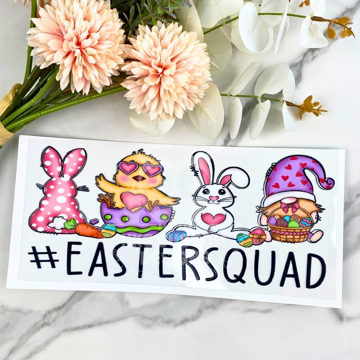#EasterSquad | 16 oz UV DTF Wrap