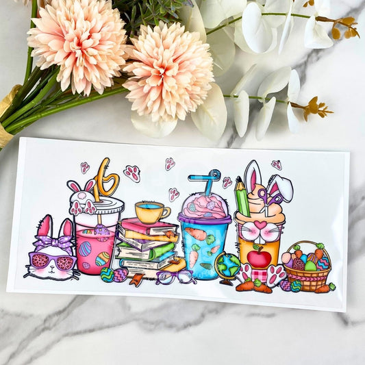 Easter Cups | 16 oz UV DTF Wrap