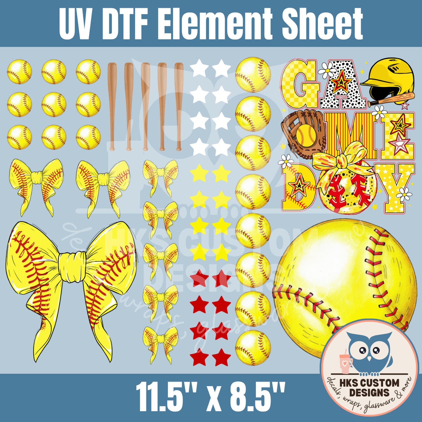 Softball | Element Sheet