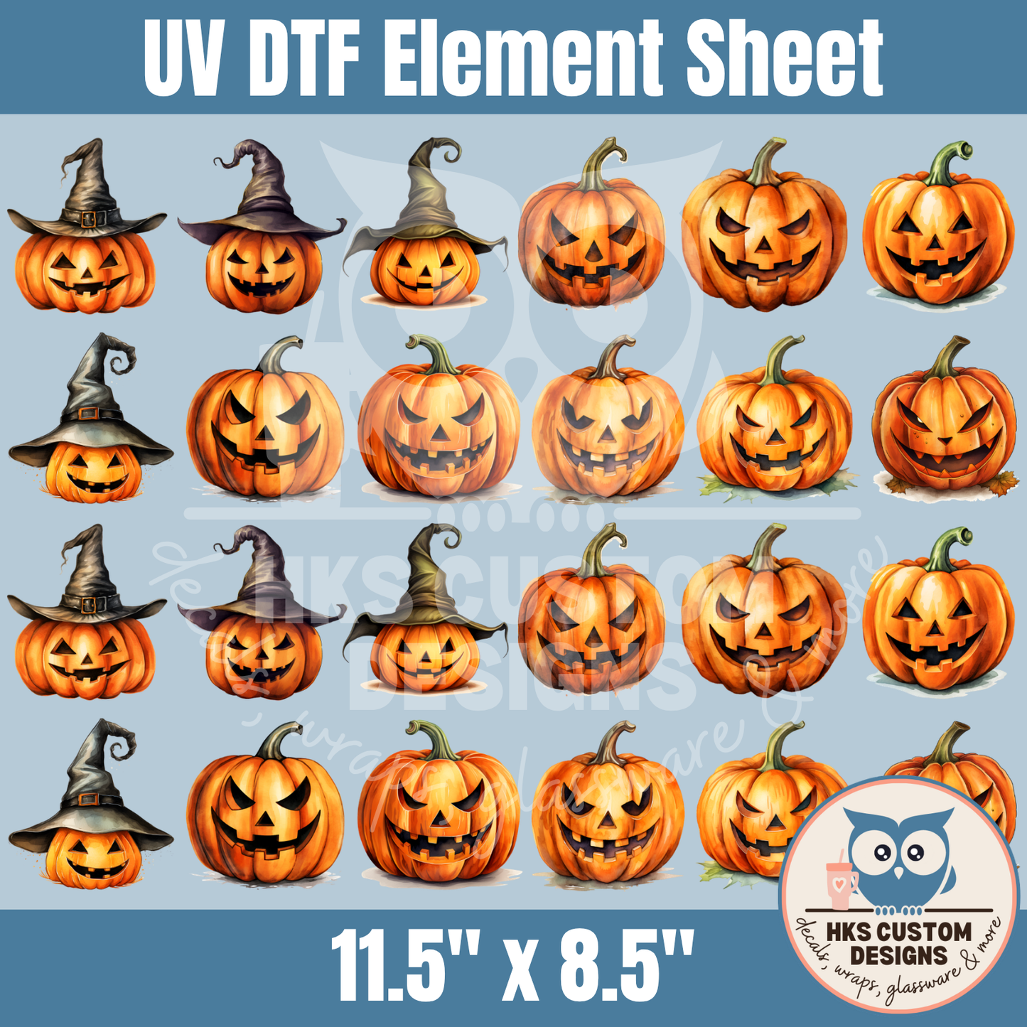Jackolantern Pumpkins | Element Sheet