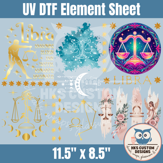 Libra Zodiac | Element Sheet