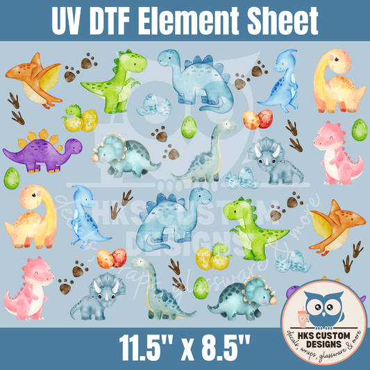 Dinosaur | Element Sheet