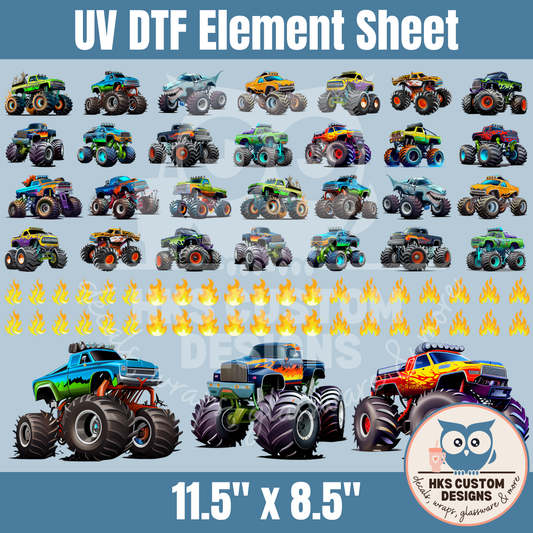 Monster Trucks | Element Sheet