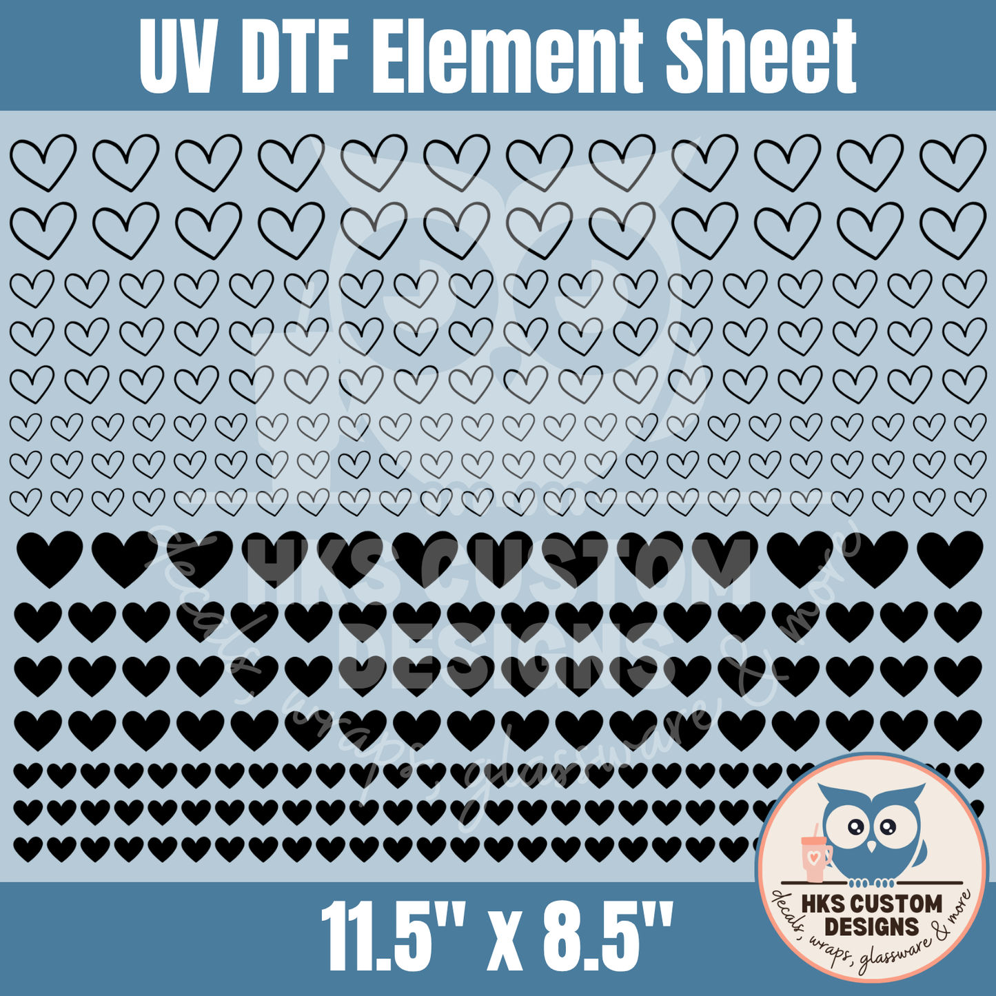 Black Hearts | Element Sheet