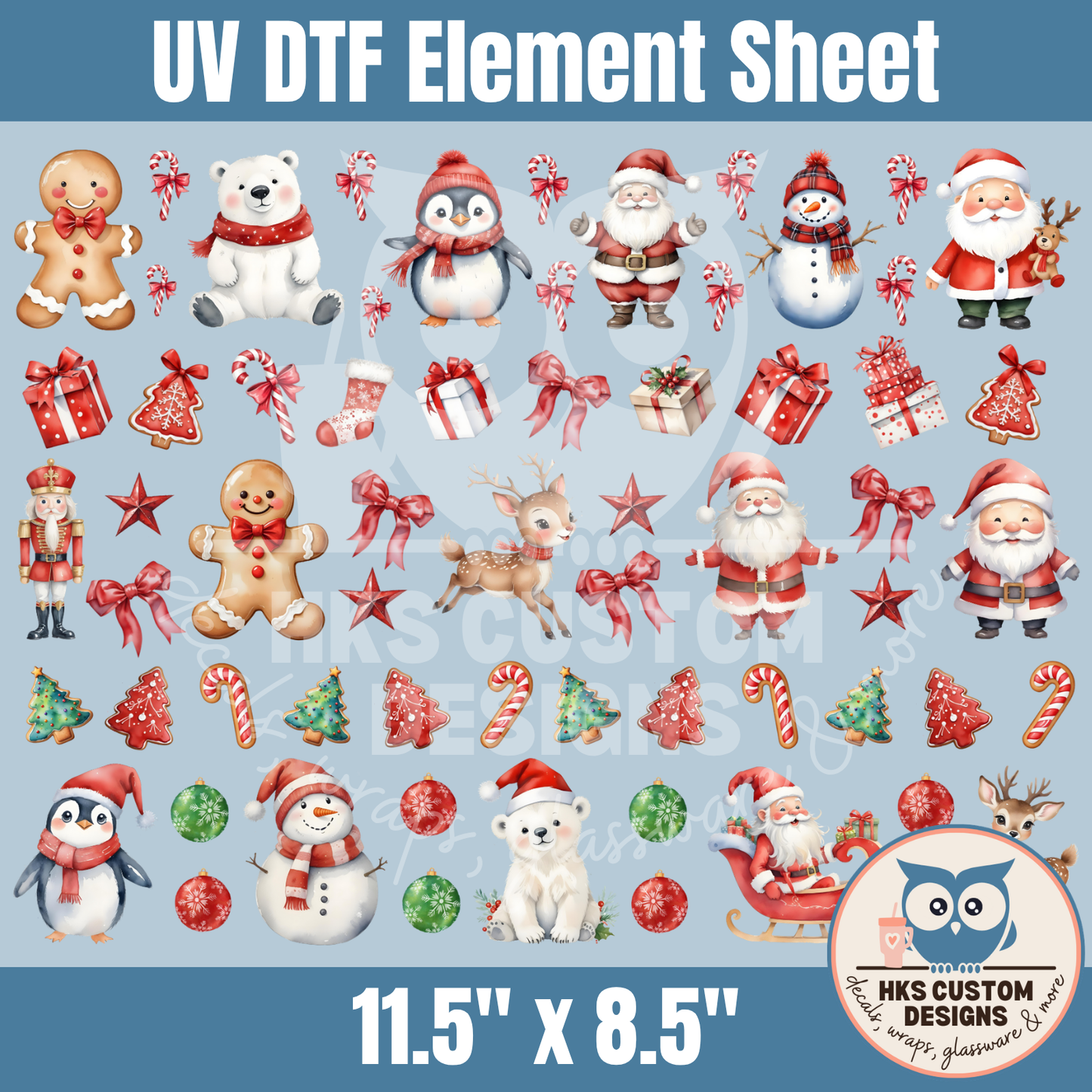 Christmas Characters | Element Sheet