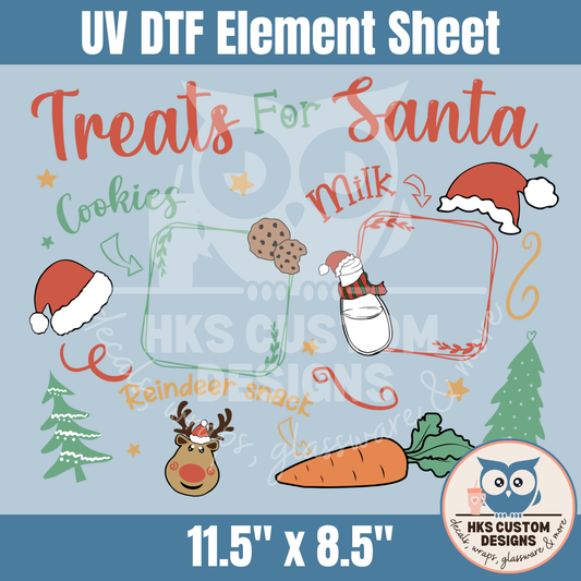Treats for Santa1 | Element Sheet