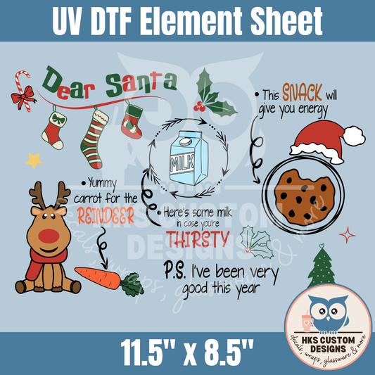 Treats for Santa2 | Element Sheet
