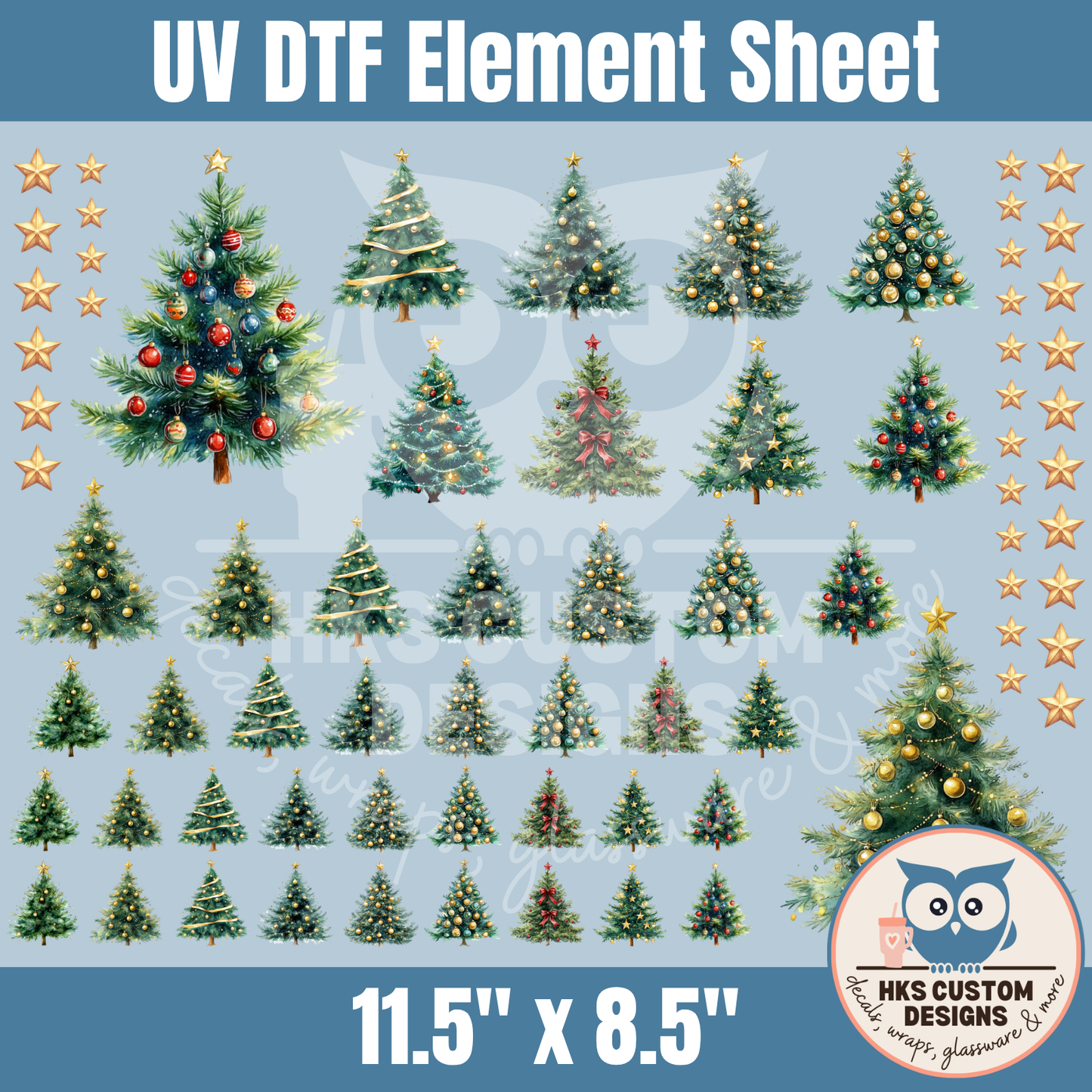 Christmas Trees | Element Sheet