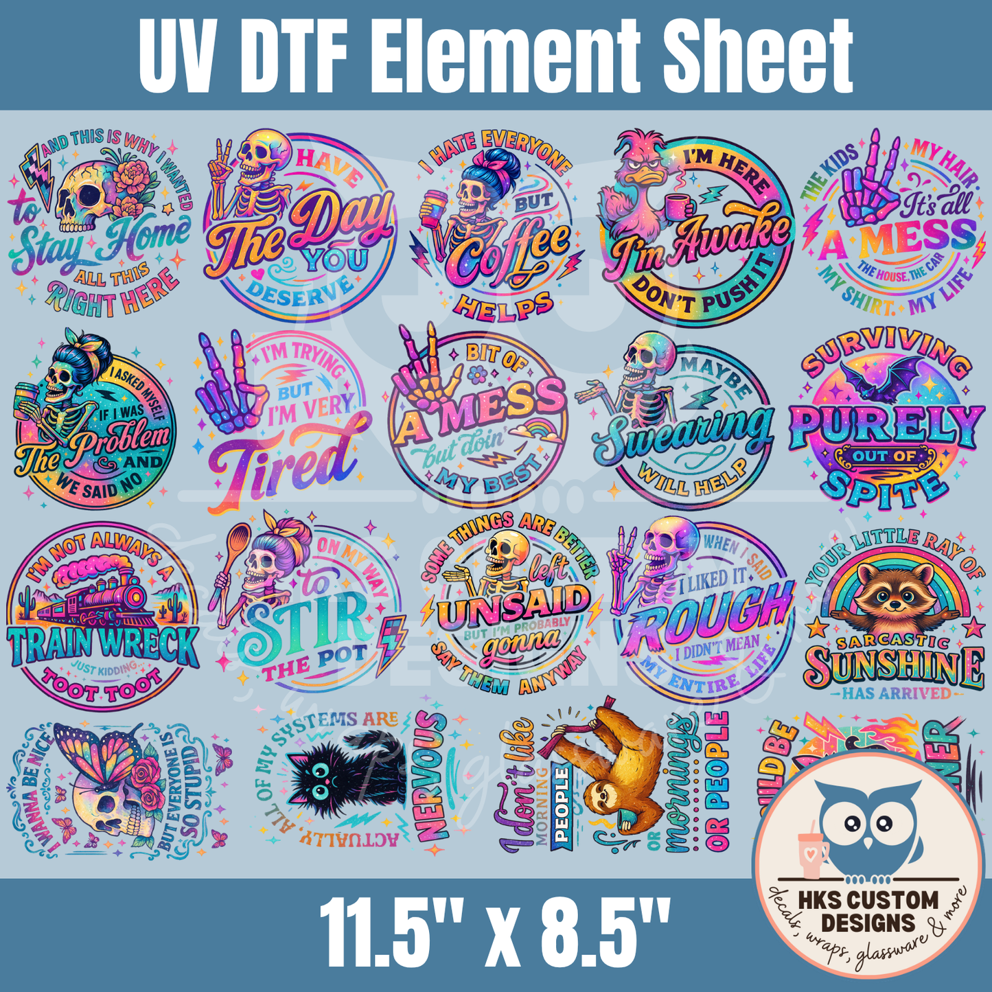 Sarcastic | Element Sheet